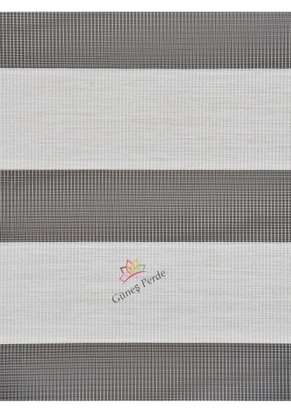 Ekru R-18 Stor Zebra Perde Oygulu