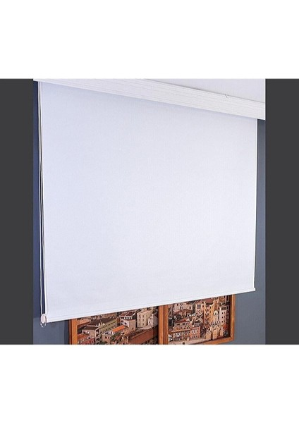 Modern Mat Kalın Kumaş Keten Beyaz Stor Perde fiyatları