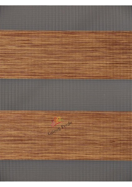 Kahverengi Stor Zebra Perde Eteği Dilimli(Alüminyum Kasa Metal Ayak modelleri