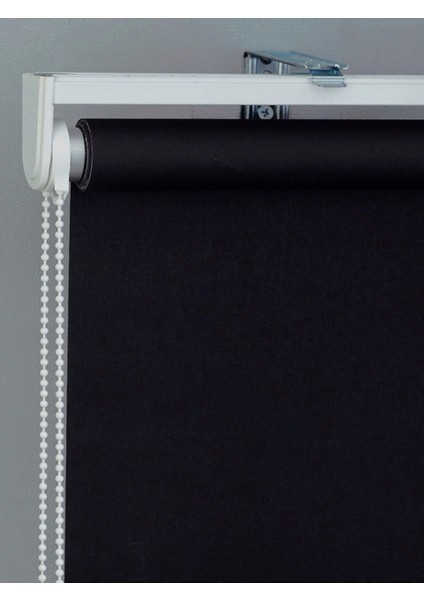 Ithal Kalın Siyah Beyaz Zebra Stor Güneşlik Perde Etek Dilimsiz(Alüminyum Kasa Metal Ayak) fiyatları