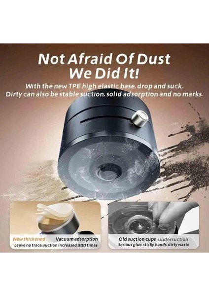 Yüksek Kalite Araç Içi Magsafe Telefon Tutucu Kilitli Vakum Telefon ve Tablet Tutucu Masaüstü Stand indirimleri