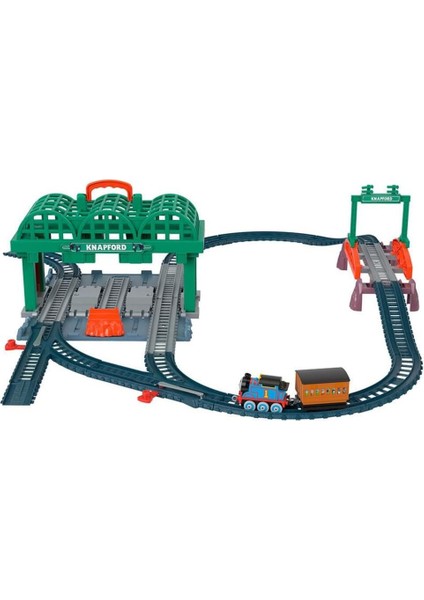 Thomas ve Arkadaşları Knapford Istasyonu 3 Ü 1 Arada Thomas&friends HGX63 fiyatları
