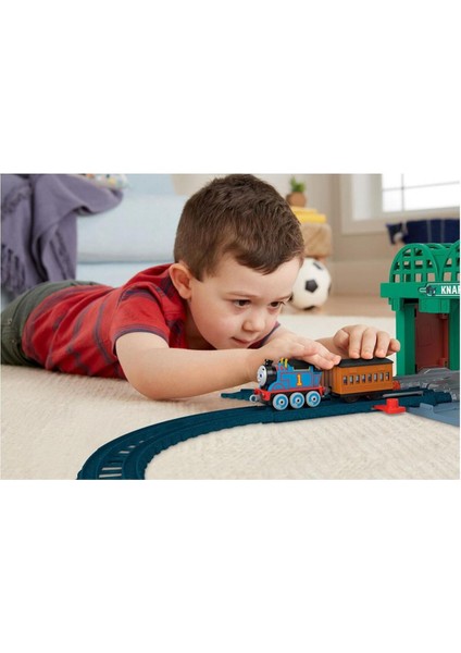 Thomas ve Arkadaşları Knapford Istasyonu 3 Ü 1 Arada Thomas&friends HGX63 modelleri