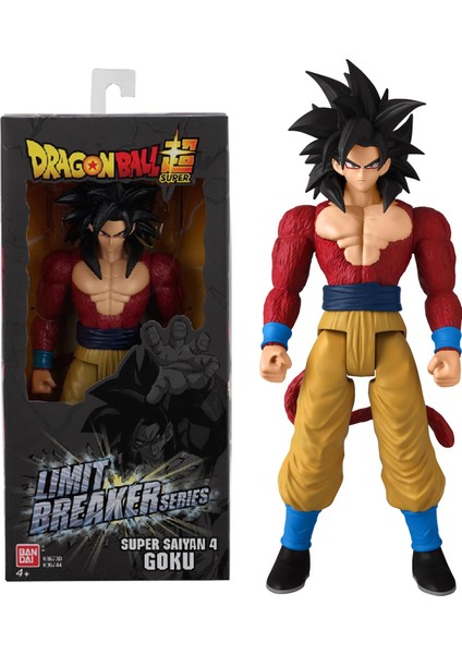 30 cm Dragon Ball Super Saiyan 4 Goku Figür - Limit Breakers Serisi