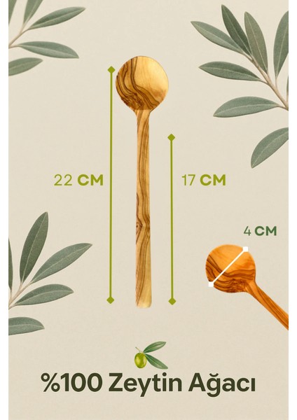 4 Lü Zeytin Ağacı Kaşık ve Spatula Seti - Doğal El Yapımı, Çizmez, Dayanıklı Ahşap Mutfak Seti modelleri
