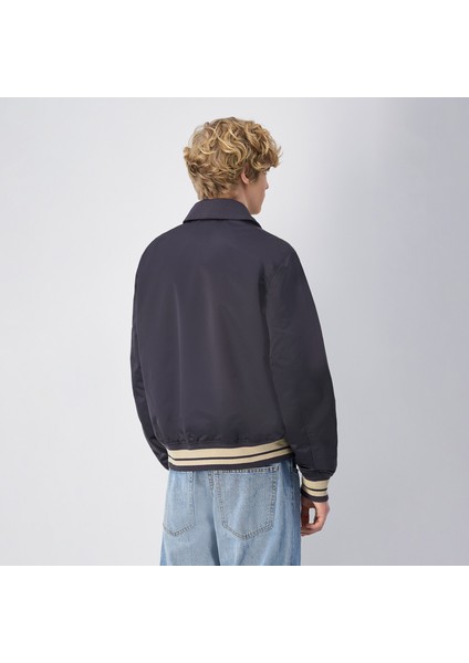 Bomber Erkek Siyah CEKET.VS517
