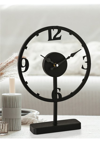 Dekoratif Metal Masa Saati