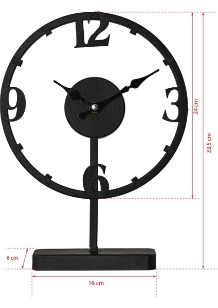 Dekoratif Metal Masa Saati indirimleri