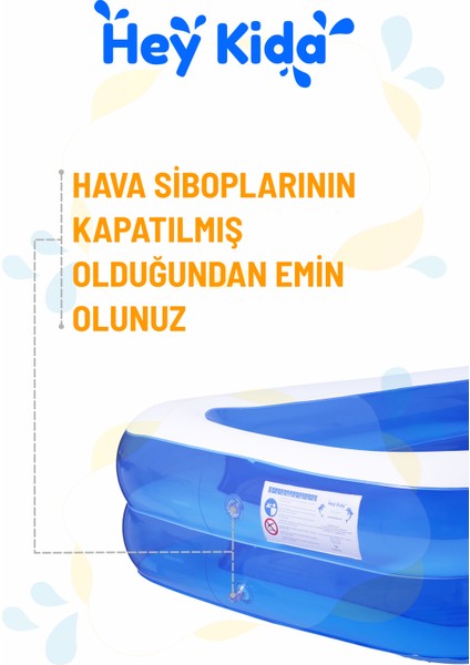 Büyük Boy Aile Havuzu ( 211X140X46)