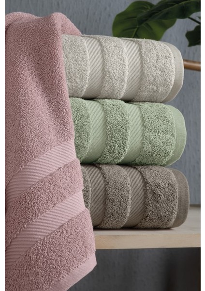 Jakarlı 4´lü 50X90 El Havlusu Nori fiyatları