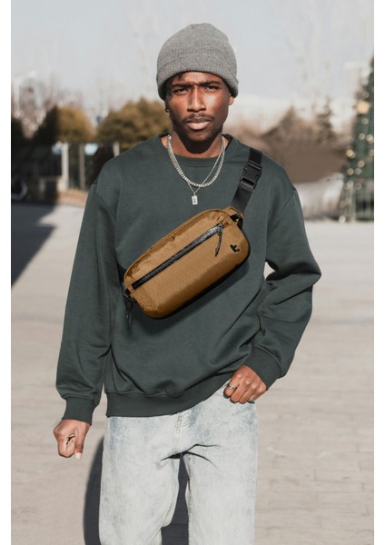 Aviator T35 Haki 3.5l Aksesuar El ve Omuz Çantası - T35M1K1