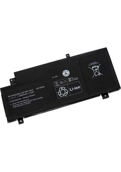 Sony Vaio SVF14A15CXB, SVF14A15STB, SVF14A16CXS Batarya, Pil