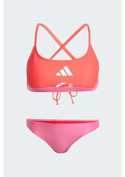 Sportswear JF8419 Padded Colorblock X-Back Bikini fırsatları