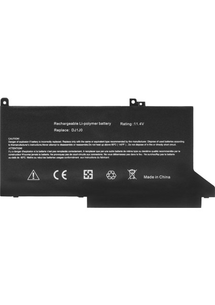 Dell 7480, 7490 Notebook Bataryası - Ver.1 - 3 Cell