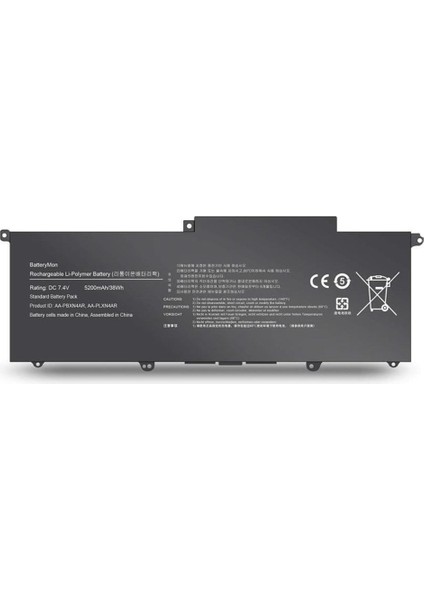 Samsung NP900X3B NP900X3C NP900X3C-A01 Notebook Bataryası - Pili