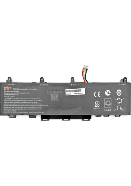 Hp HSTNN-UB8W HSTNN-DB7V 910140-2C1 910263-855 Batarya, Pili
