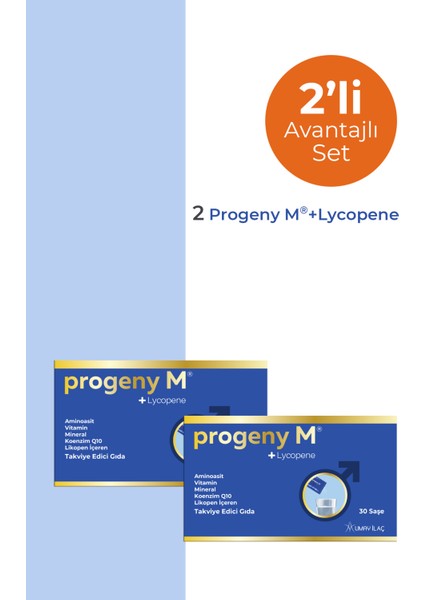 M+Lycopene 30 Saşe,2x