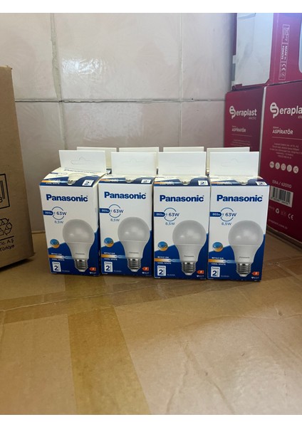 LED Ampul 8,5 Watt Beyaz Renk E27 Duy