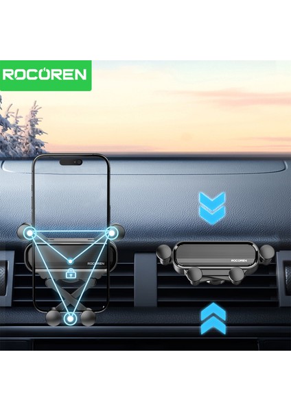 Havalandırma Izgara Klipsli Araç Içi Telefon Tutucu modelleri