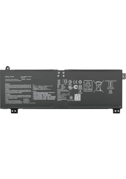 Asus Rog Strix G17 G713PI-LL082 Uyumlu Notebook Bataryası, Laptop Pili - Ver.2