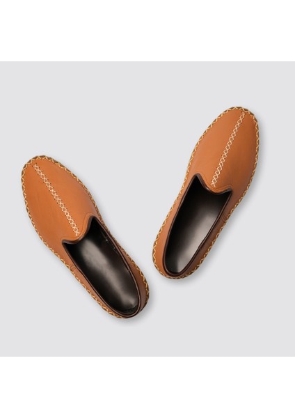 El Yapımı Hakiki Deri Çarık Model Unisex Kahverengi Ayakkabı / Yemeni Ayakkabı / Babet fiyatları