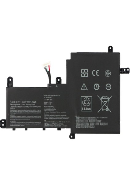 Asus X530F, B31N1729 Notebook Bataryası