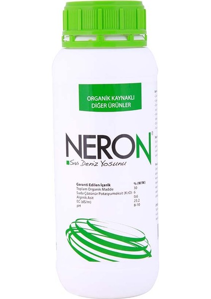 Sıvı Deniz Yosunu Neron Organik Ürün