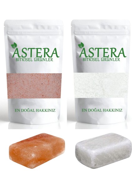 2 kg Himalaya Tuzu İnce + 2 kg Kaya Tuzu İnce + 1 Adet Himalaya Sabunu + 1 Adet Kaya Tuzu Sabunu