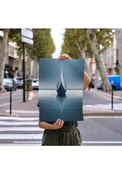 Çerçevesiz Poster Gemi