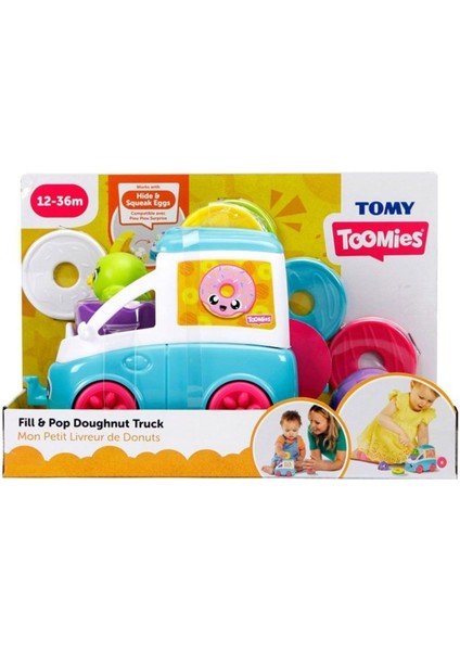 73095 Tomy - Yumurta Kamyonu (2 Asorti) 12-36 Ay