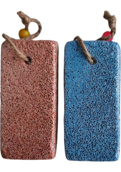 2 Adet Topuk Taşı Ayak Bakımı Ponza Taşı