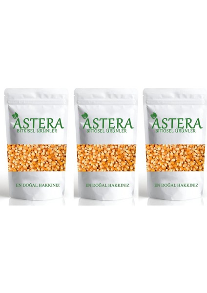 3 x 500 gr Patlak Mısır ( Patlayan Mısır ) Cin Mısır