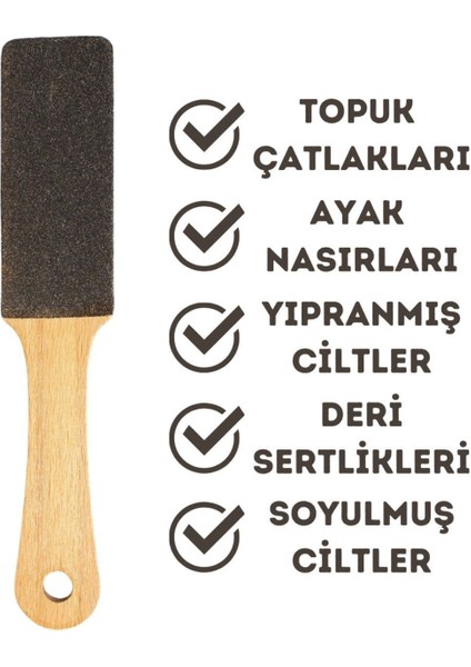 Topuk Törpüsü ve Topuk Taşı Ayak Bakım Seti ( Ponza Taşı ) fiyatları