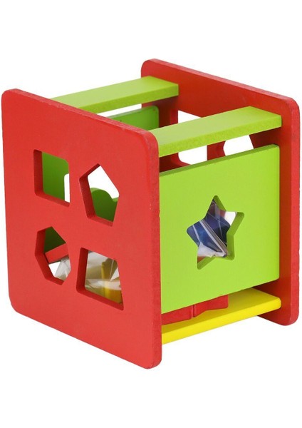 ONY-411 Ahşap Eğitici Bultak Küp -Onyıl Oyuncak