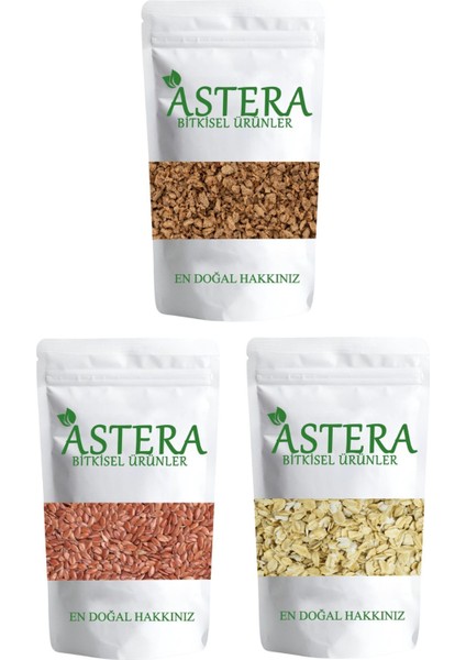 Sporcu Protein Seti ( 100 gr Soya Kıyması + 100 gr Keten Tohumu + 100 gr Yulaf Ezmesi )