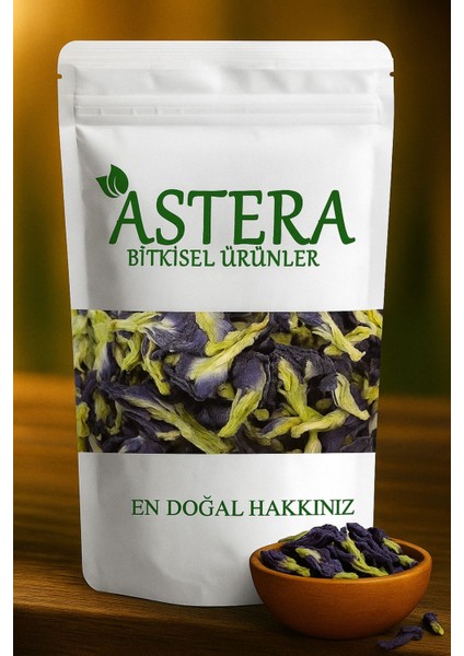 75 gr Mavi Kelebek Sarmaşığı ( Butterfly Pea Flower ) Mavi Kelebek Çayı