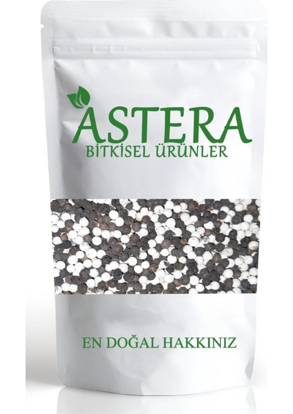 1 kg 2 Renkli Karabiber Tane Karışık ( Beyaz - Siyah ) 1000 gr