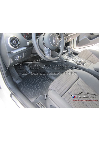 Audi A3 2013- 2021 3D Havuzlu Paspas