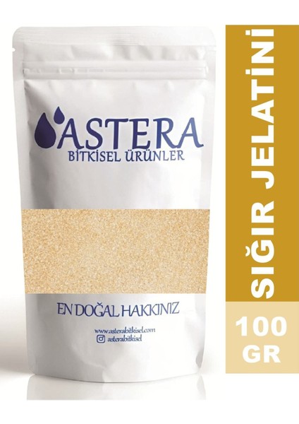 100 gr Toz Jelatin Sığır Jelatini Yenilebilir