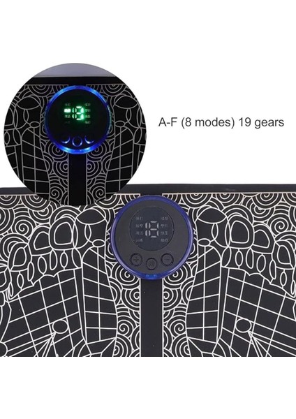 Ayak Masaj Aleti Ems Fizyoterapi Ayak Masajı Matı Kas Sağlık Gevşeme Elektrikli Taşınabilir fırsatları