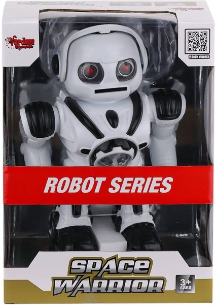 DF-6022 Işıklı ve Müzikli Disk Atan Uzay Savaşçısı Robot