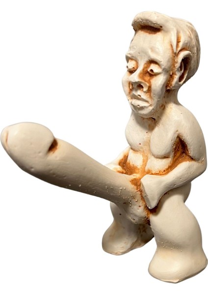 Priapus Ali Baba Bereket Tanrısı Heykeli 10 cm