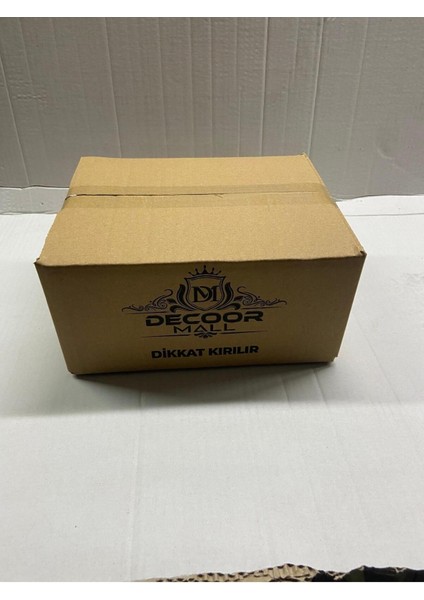 2'li Küre Çapraz Ayak 2'li Set Köpüklü Kıristal 25CM 30CM