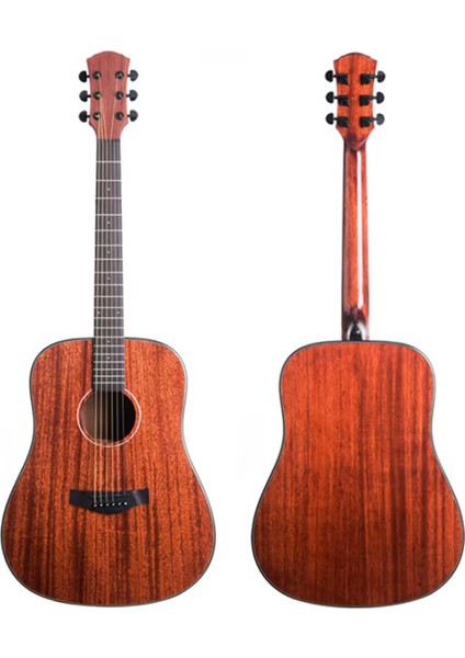 Mahogany Pro Akustik Gitar AFM448