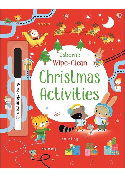 Wipe Clean Christmas Activities
