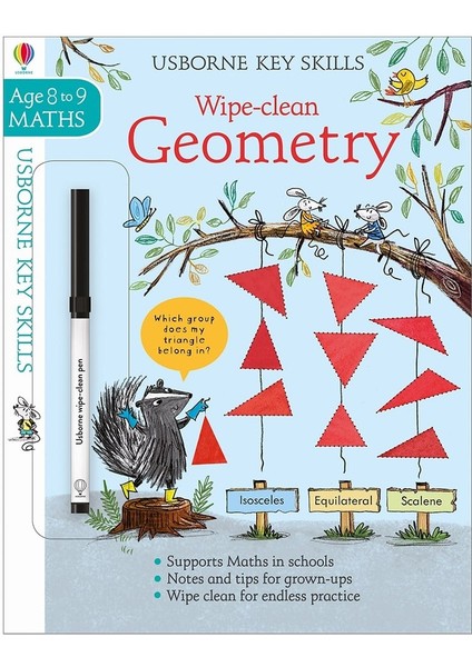 Key Skills Wipe Clean Geometry 8-9