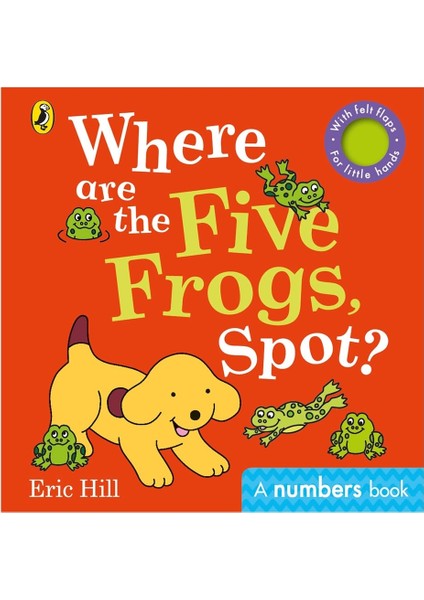 Where Are The Five Frogs- Spot