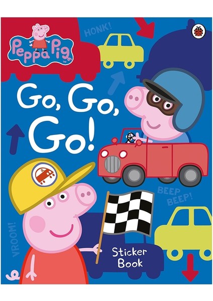 Peppa Pig - Go- Go- Go Sticker Book