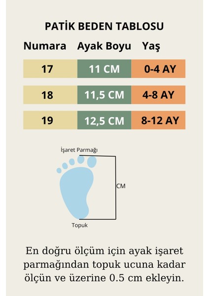Turuncu Desenli Beyaz Erkek Bebek Ilk Adım Ayakkabısı