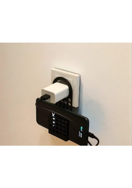 Priz Üstü Telefon Tutucu | Sağlam ve Pratik Şarj Askısı | Duvar Askılık Telefon Tutucu